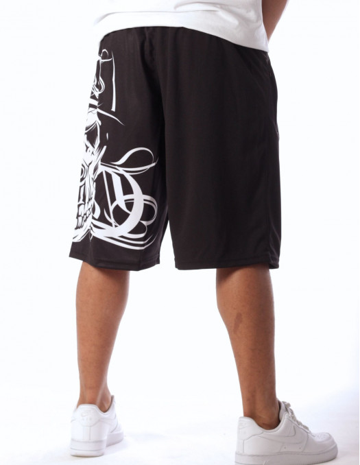 BSAT Cali Skull Shorts Sports Black