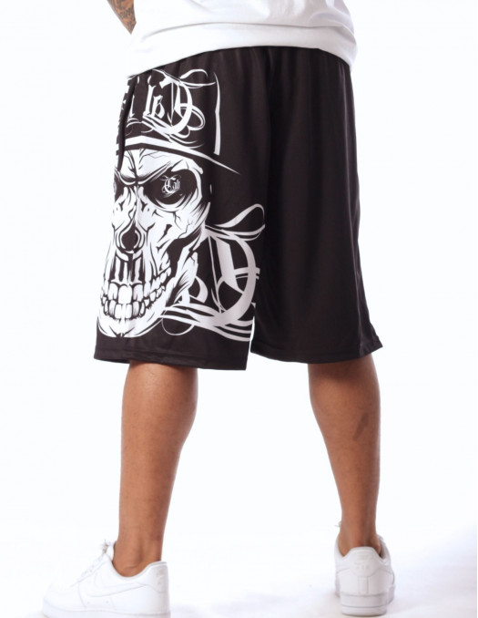BSAT Cali Skull Shorts Sports Black