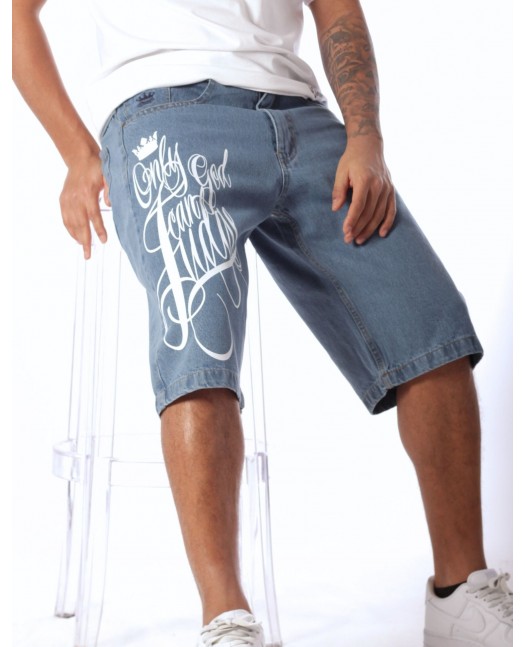 BSAT Baggy Only God Can Judge Denim...