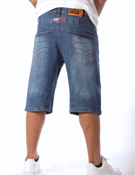 FAT313 Jorts Renew Baggy Legend Denim...