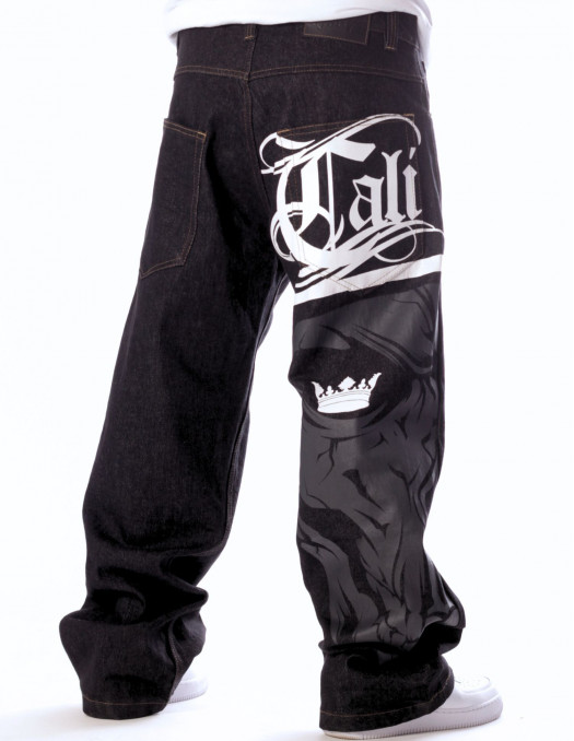 Cali Skull Grey Baggy by BSAT