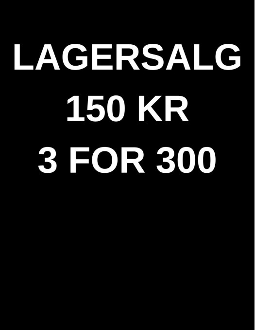 LAGERSALG 200 kr