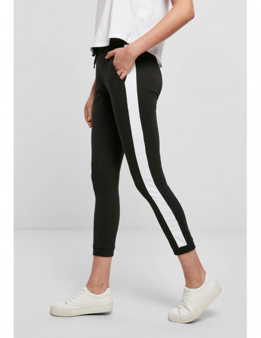 Striped Ladies Interlock Jogpants...