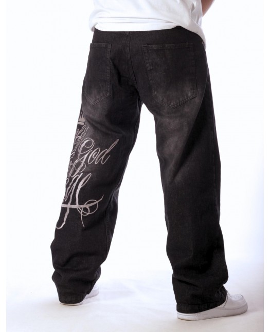 Only God Can Judge Embroidery Baggy...