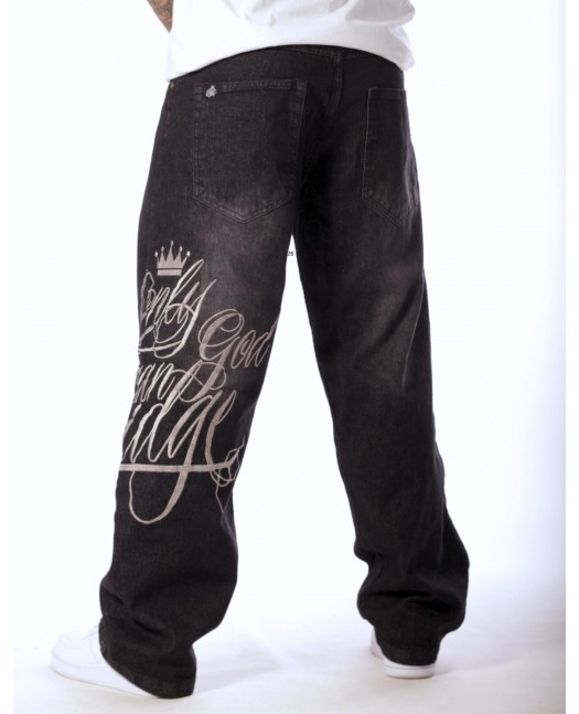 Only God Can Judge Embroidery Baggy...