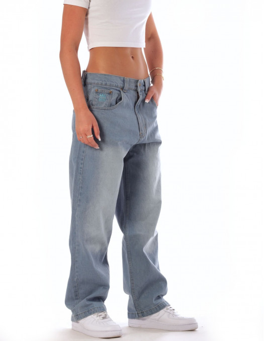 BSAT Bronx Baggy Jeans Sky Blue Washed