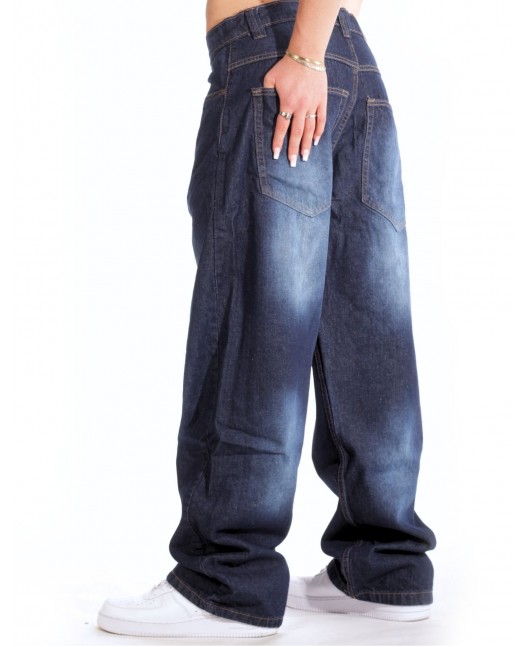 BSAT Bronx Baggy Jeans Medium Blue...