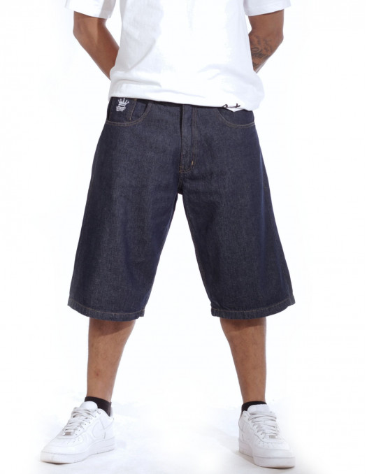 BSAT Baggy Jorts Denim Shorts Indigo...