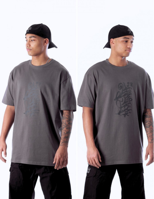 HipHop Collection Baggy Grey T-Shirt...