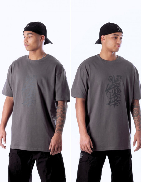 HipHop Collection Baggy Grey T-Shirt by BSAT