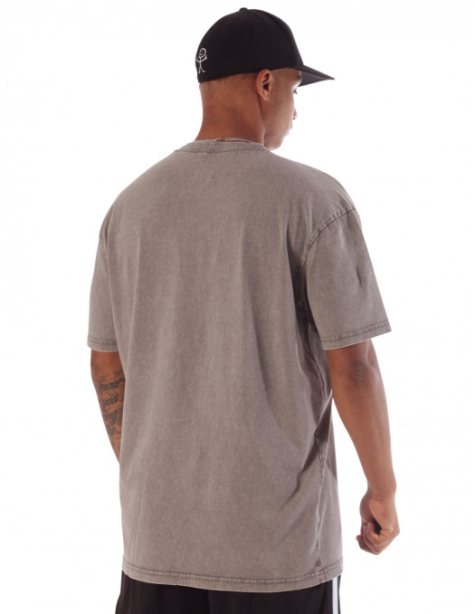Baggy T-Shirt Acid Washed Asphalt