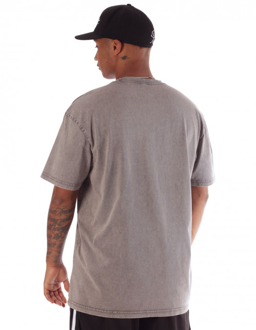 Baggy T-Shirt Acid Washed Asphalt