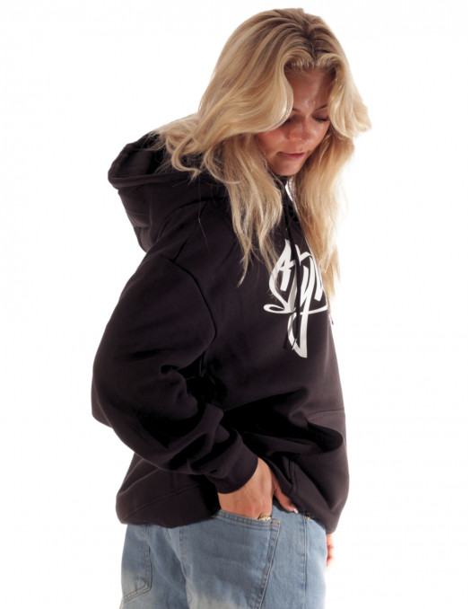Stylewarz Baggy Hoodie Black by BSAT