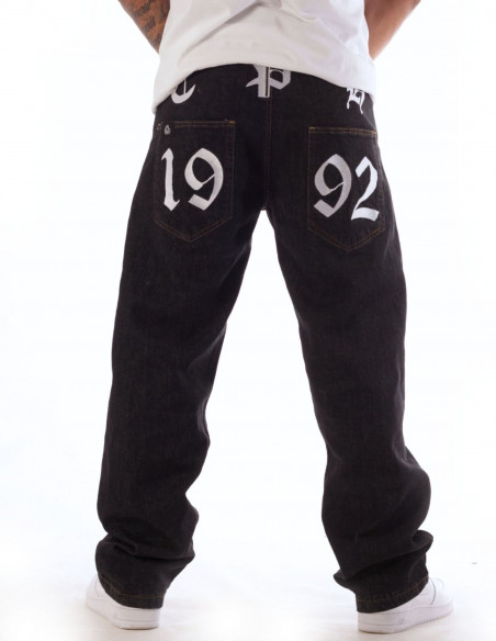 CPH 1992 Raw Black Loose Baggy Jeans *LIMITED EDT. 1ST DROP* by BSAT