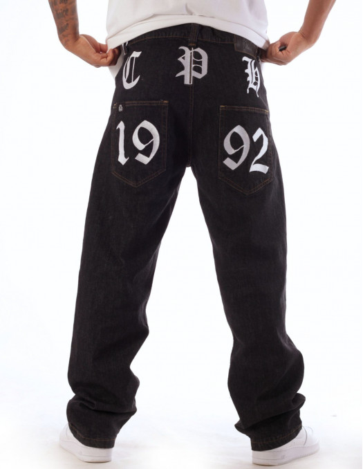 CPH 1992 Raw Black Loose Baggy Jeans...