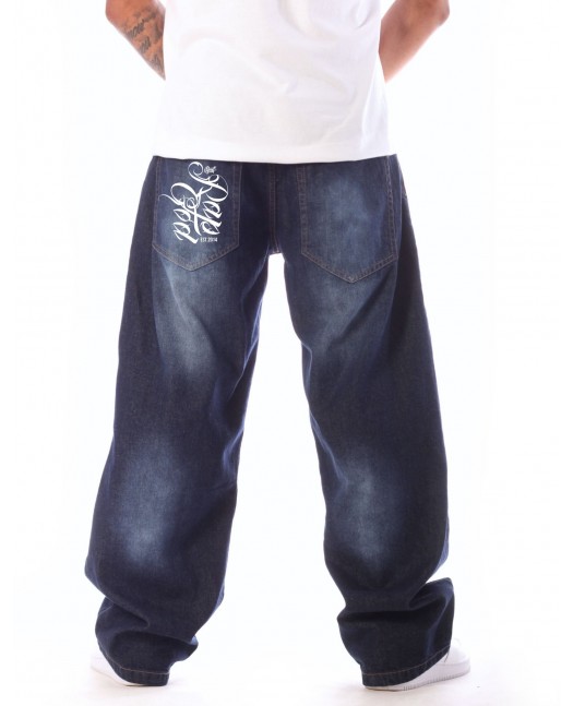 BSAT Baggy Jeans Rap God Medium Blue...