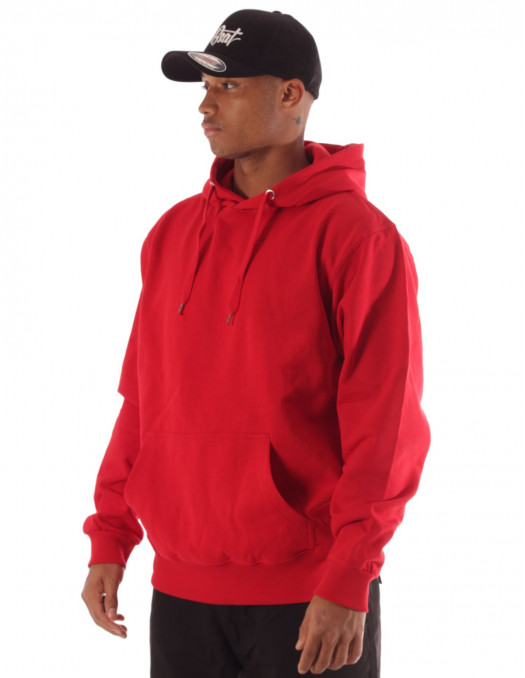 Hoodie All Red Plain