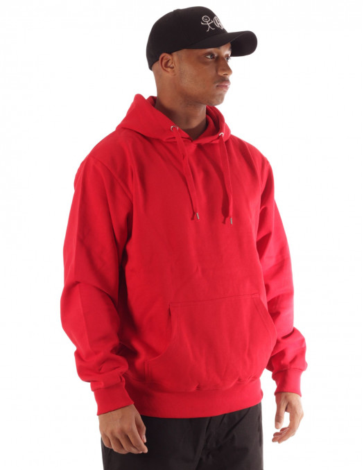 Hoodie All Red Plain
