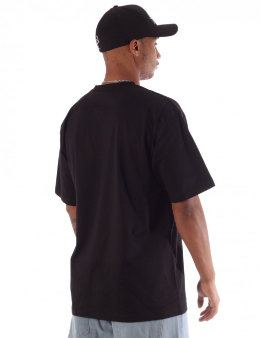 Stickman Skater Tee Baggy Black by BSAT