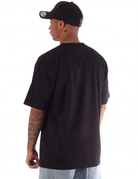 Stickman Skater Tee Baggy Black by BSAT