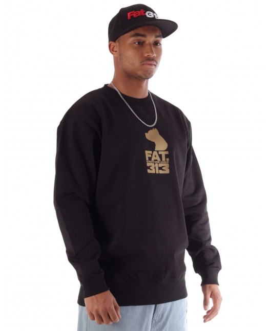 FAT313 The Yard Sweatshirt Black n...