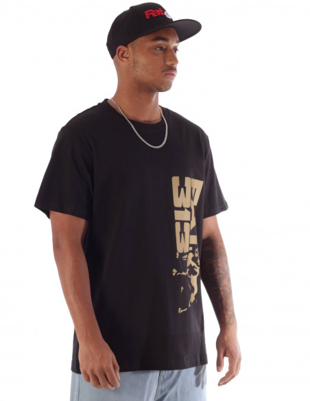 FAT313 District One Gold Tee Black