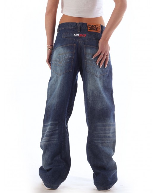 FAT313 Renew Legend Jeans Med Blue...