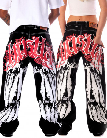 BSAT HUSTLA Baggy Jeans...