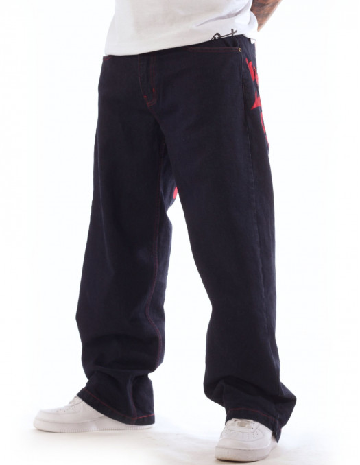 Baggy Hip Hop Jeans Embroidered...