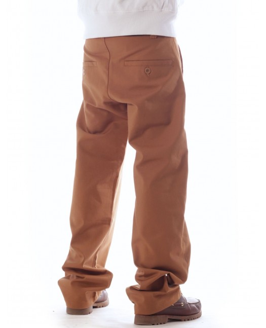 BSAT X-Loose Chino Pants Dark Khaki Dune