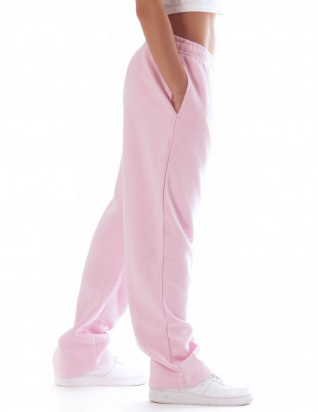 BSAT Bronx Baggy Sweatpants Ultra Soft Comfy Lounge Soft Pink
