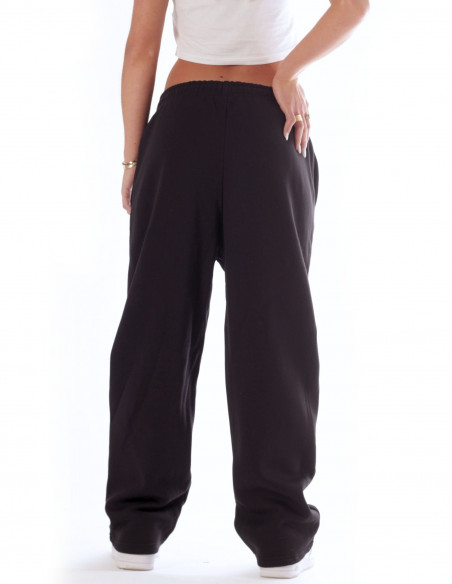 BSAT Bronx Baggy Sweatpants Ultra Soft Comfy Lounge Black