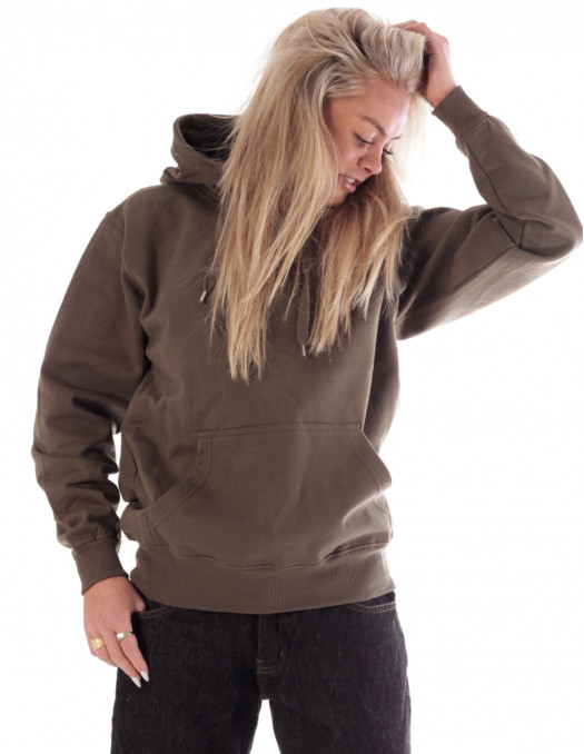 Plain Hoodie Army green