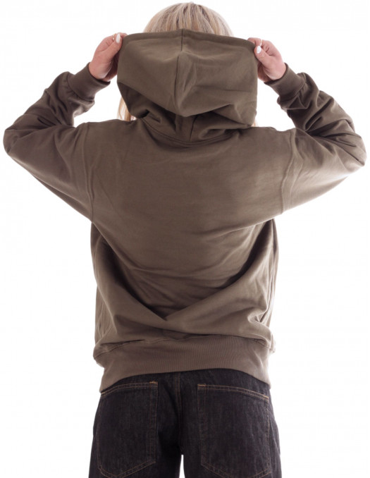 Plain Hoodie Army green