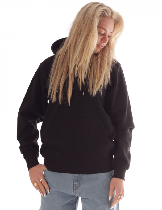Hoodie All Black Plain