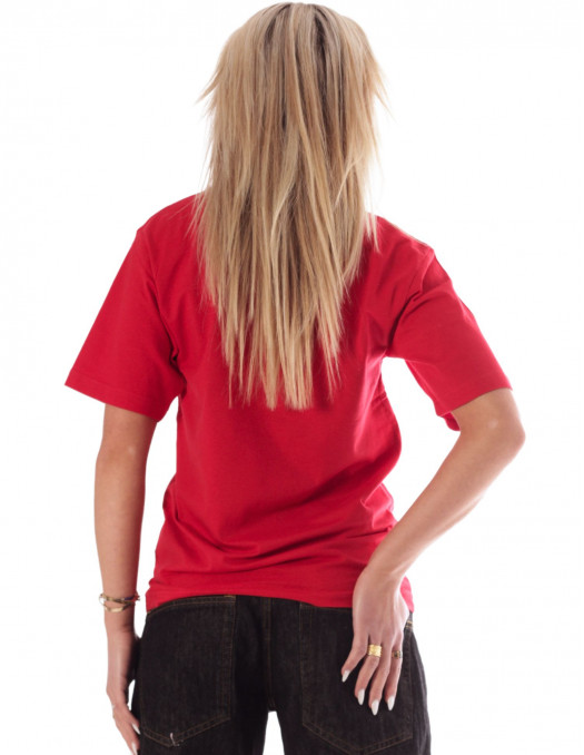 BSAT Westside T-Shirt Red Organic Cotton