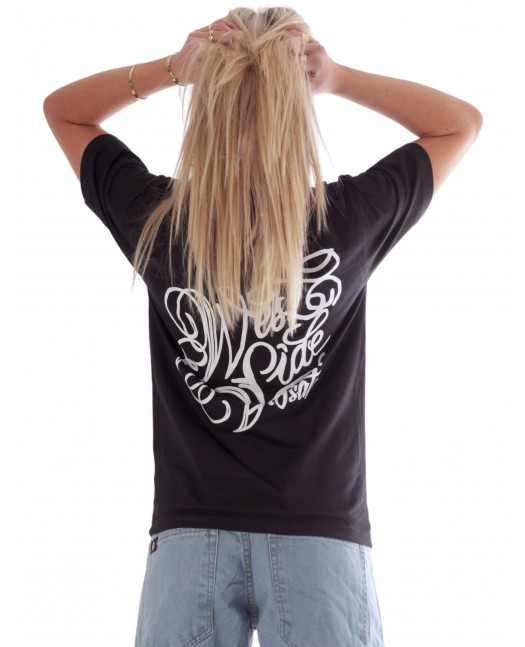 BSAT Westside T-Shirt Black Organic...