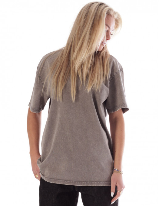 Baggy T-Shirt Acid Washed Asphalt