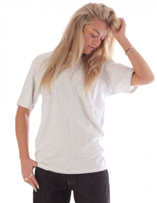 Baggy T-Shirt Organic Cotton Ash Grey