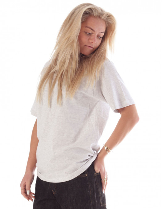 Baggy T-Shirt Organic Cotton Ash Grey