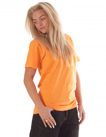 Premium Cotton T-Shirt Orange