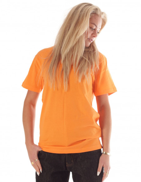 Premium Cotton T-Shirt Orange