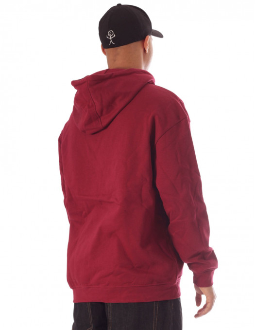 Baggy Hoodie All Burgundy