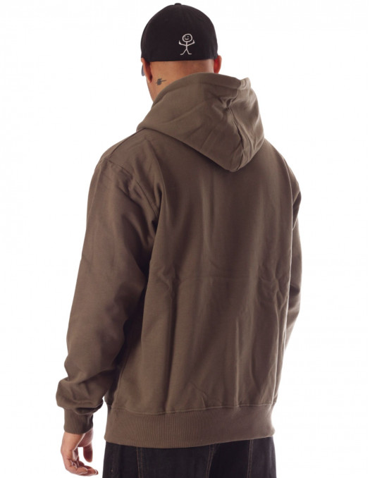 Plain Hoodie Army green