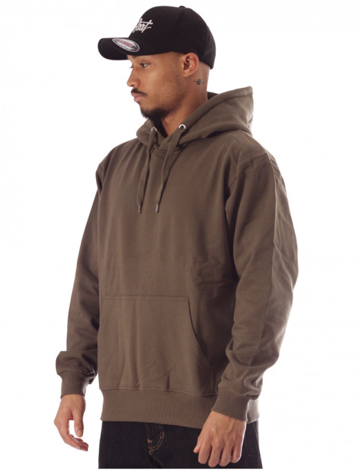 Plain Hoodie Army green