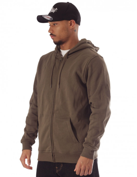 Heavy Street ZipHoodie Olive