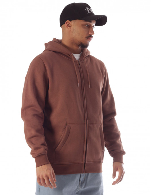 Heavy Street ZipHoodie Brown