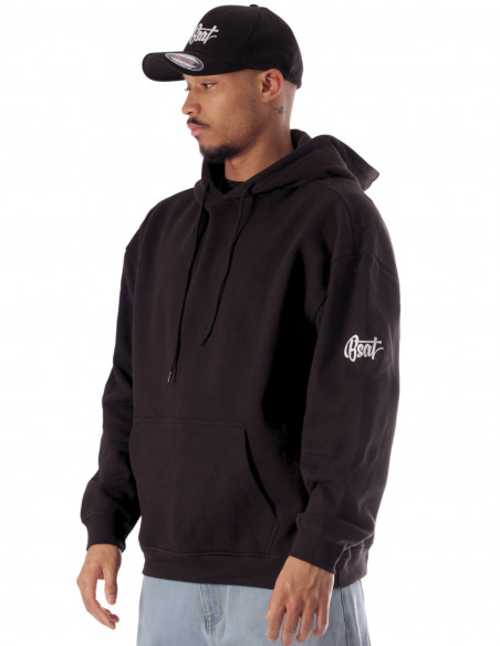 RAP GOD Baggy Hoodie BlackNWhite