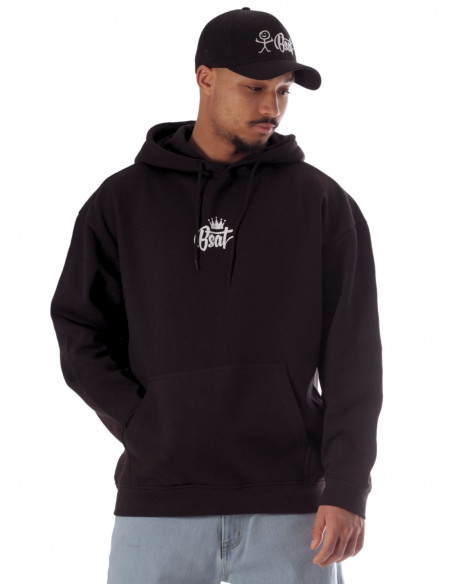 BSAT Black Hustla Hoodie RedNWhite Legendary Collection