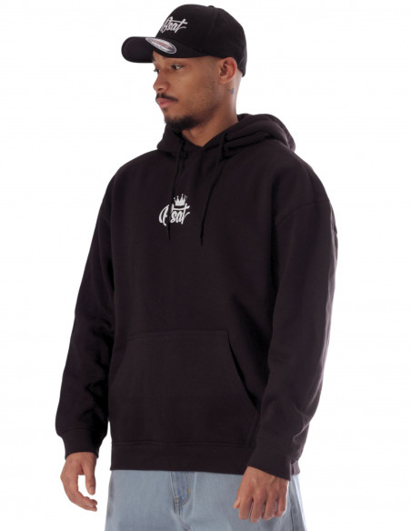 BSAT Black Hustla Hoodie RedNWhite Legendary Collection